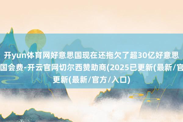 开yun体育网好意思国现在还拖欠了超30亿好意思元的齐集国会费-开云官网切尔西赞助商(2025已更新(最新/官方/入口)